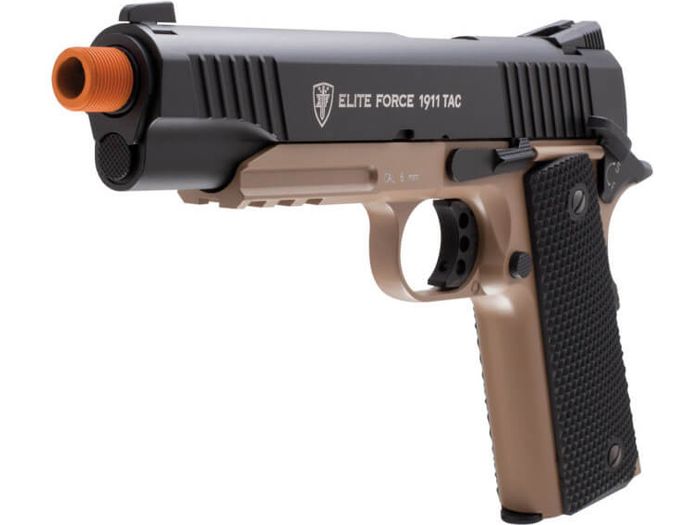 Elite Force Full Metal 1911 Tactical CO2 Airsoft Gas Blowback Pistol - Logic Airsoft