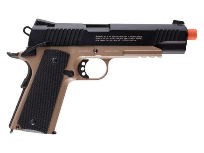 Elite Force Full Metal 1911 Tactical CO2 Airsoft Gas Blowback Pistol - Logic Airsoft