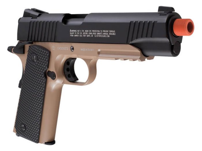 Elite Force Full Metal 1911 Tactical CO2 Airsoft Gas Blowback Pistol - Logic Airsoft