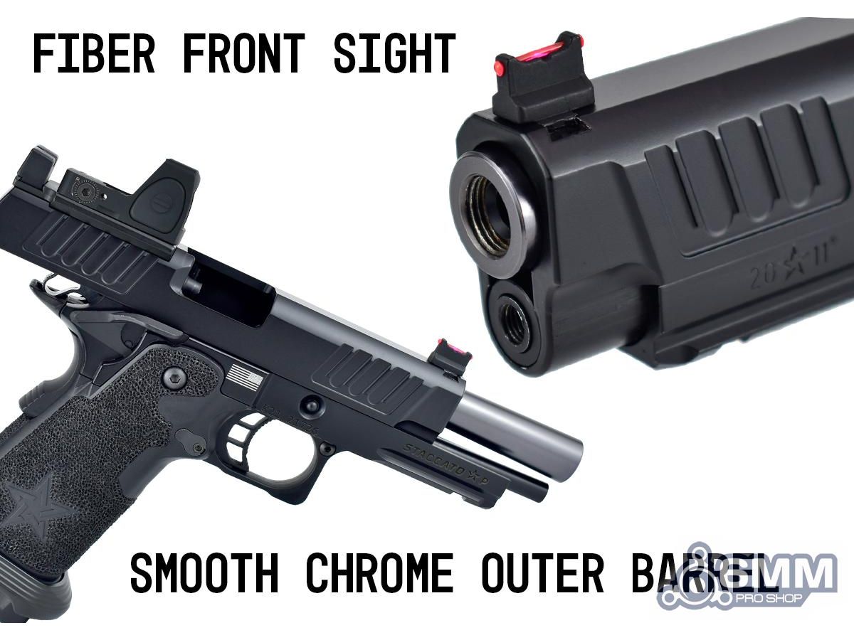 Staccato Licensed Hi-Capa P 2011 Gas Blowback Airsoft Pistol - Logic Airsoft