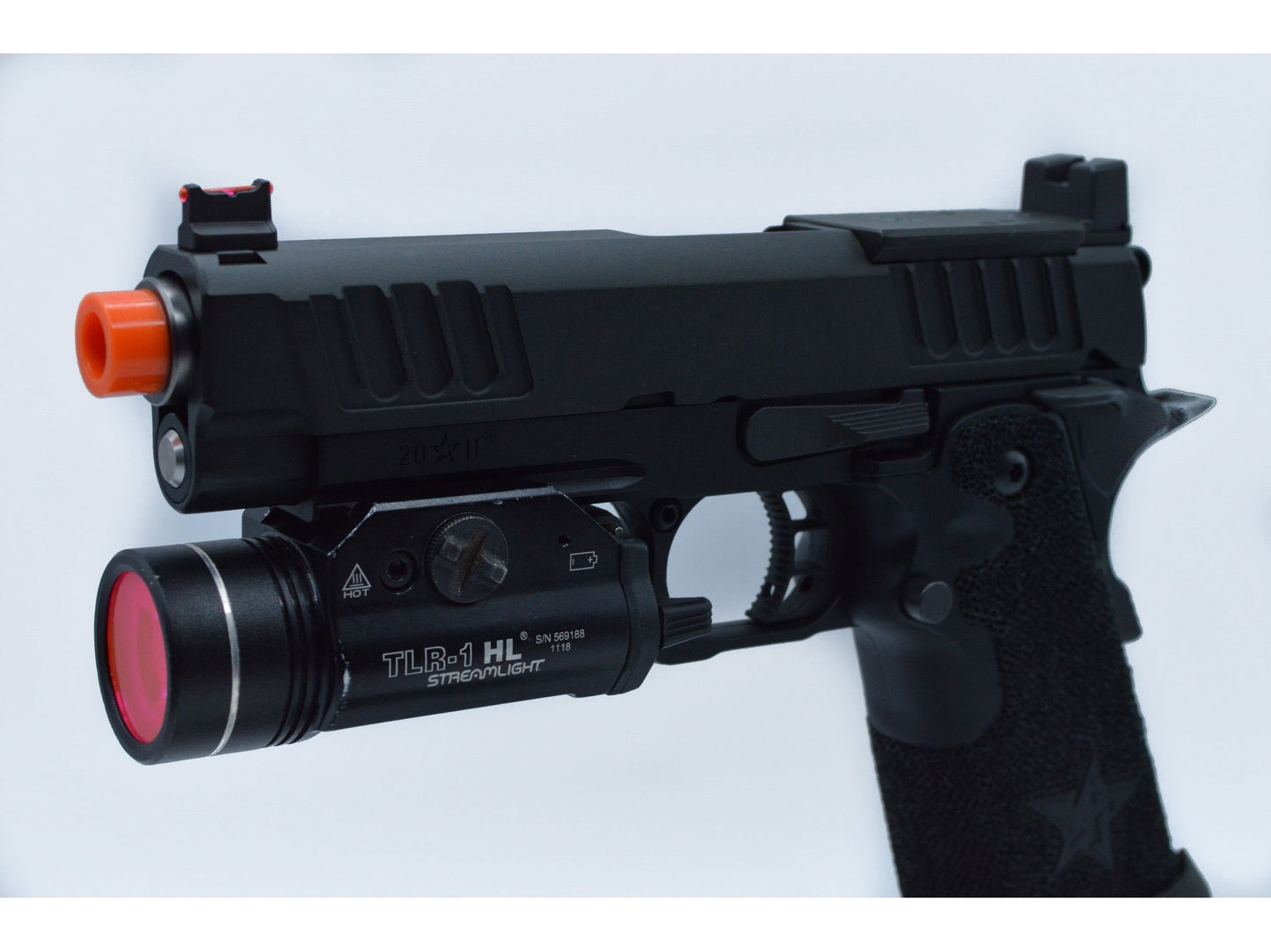 Staccato Licensed Hi-Capa P 2011 Gas Blowback Airsoft Pistol - Logic Airsoft