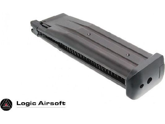 Tokyo Marui 30 Round Magazine for 4.3 Hi-Capa Gas Blowback Airsoft Pistols (Color: Black) - Logic Airsoft