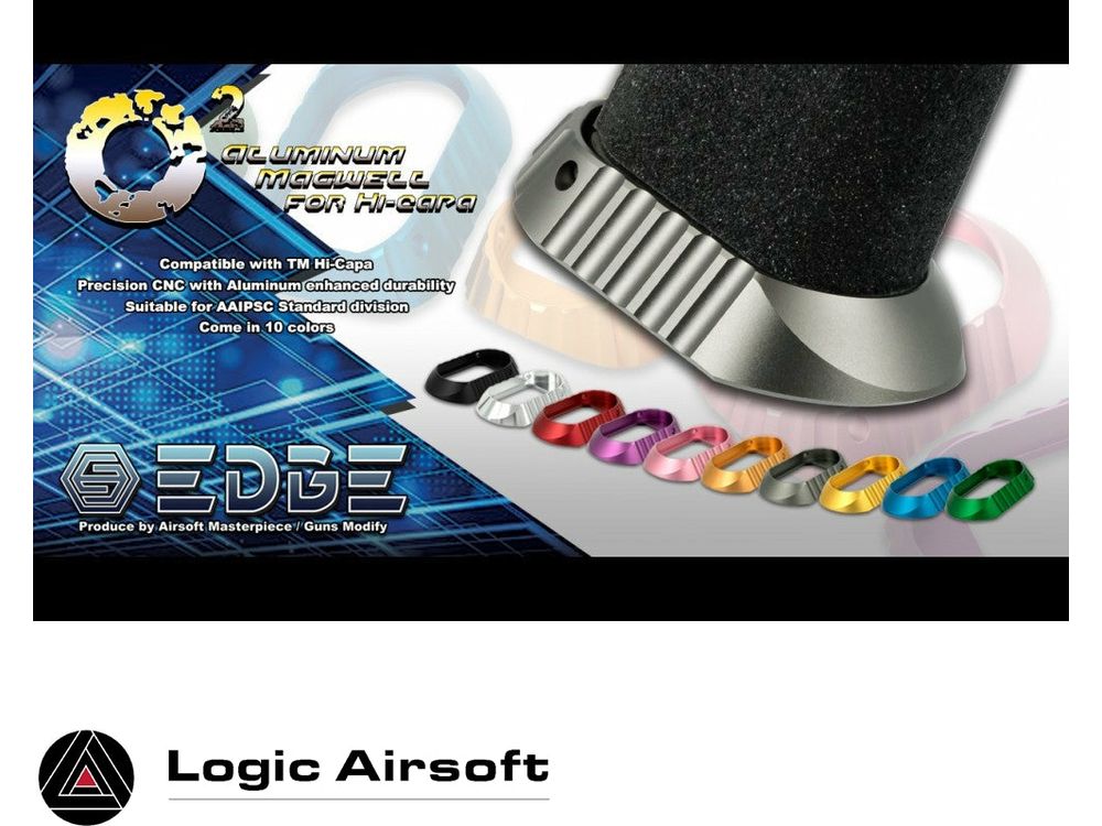EDGE Custom "O2" Aluminum Magwell for Hi-Capa