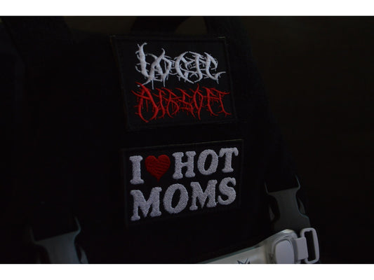 I <3 Hot Moms Patch - Logic Airsoft