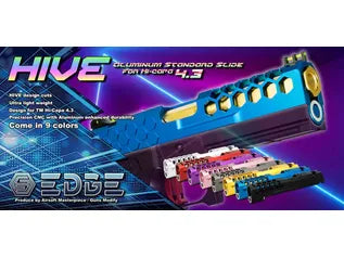 EDGE 4.3 “HIVE” Aluminum Standard Slide - Logic Airsoft