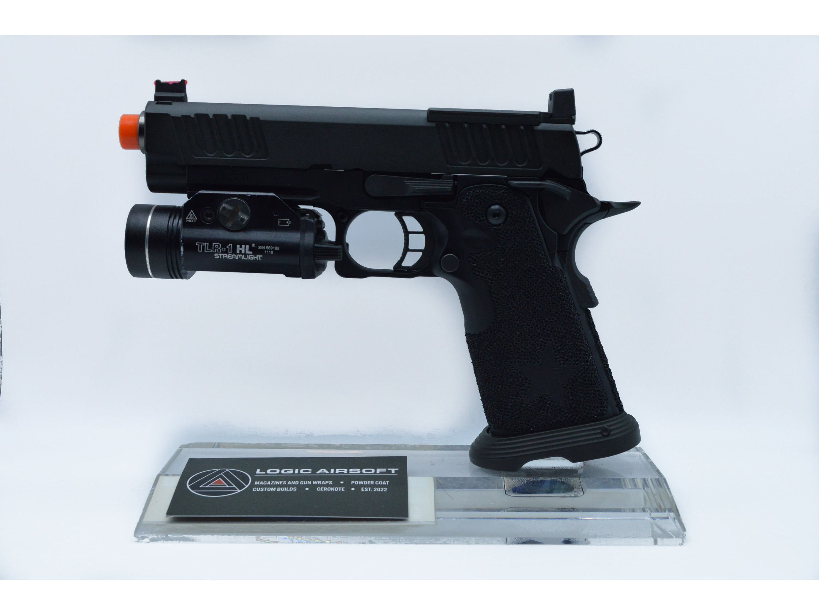 Staccato Licensed Hi-Capa P 2011 Gas Blowback Airsoft Pistol – Logic Airsoft