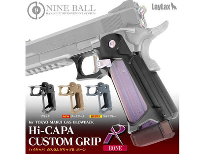 Laylax Nine Ball Hi-Capa Skeleton Grip R - Logic Airsoft