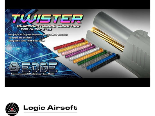 EDGE Custom "TWISTER" Aluminum Recoil Guide Rod for Hi-Capa 4.3