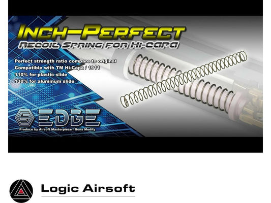 EDGE Custom "INCH-PERFECT" Recoil Spring 130% for Hi-CAPA / 1911 - Logic Airsoft