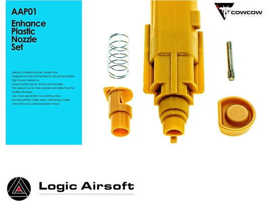 CowCow Enhanced Plastic Nozzle Set For AAP-01 - Logic Airsoft